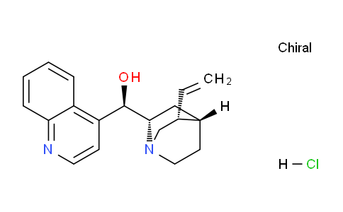 MC753562 | 524-57-2 | (1R)-Quinolin-4-yl((2S,4S,5R)-5-vinylquinuclidin-2-yl)methanol hydrochloride