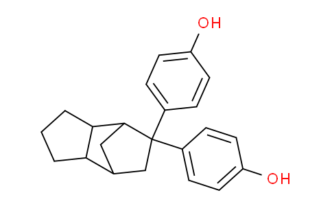 CAS No. 1943-97-1, 4,4'-(Octahydro-1H-4,7-methanoindene-5,5-diyl)diphenol