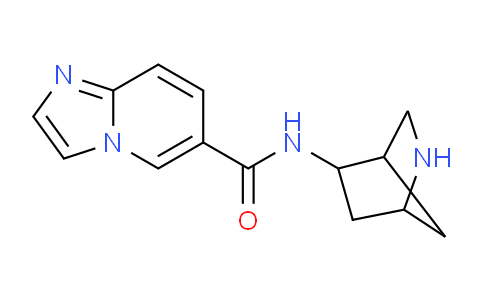 CAS No. 588724-70-3, N-(2-Azabicyclo[2.2.1]heptan-5-yl)imidazo[1,2-a]pyridine-6-carboxamide