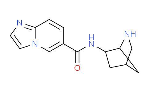 CAS No. 588725-17-1, N-(2-Azabicyclo[2.2.1]heptan-6-yl)imidazo[1,2-a]pyridine-6-carboxamide