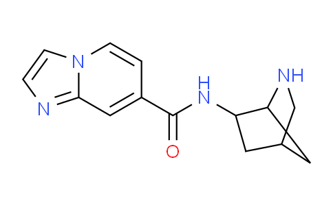 CAS No. 588725-23-9, N-(2-Azabicyclo[2.2.1]heptan-6-yl)imidazo[1,2-a]pyridine-7-carboxamide