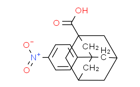 CAS No. 7123-76-4, 3-(4-Nitrophenyl)adamantane-1-carboxylic acid