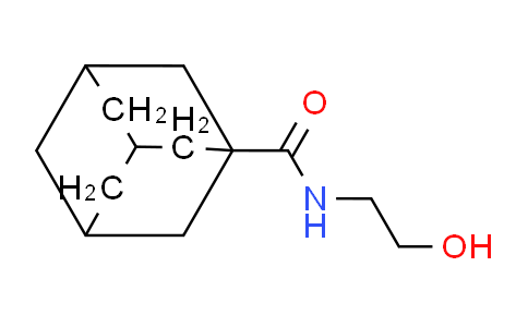 CAS No. 78743-65-4, N-(2-Hydroxyethyl)adamantane-1-carboxamide