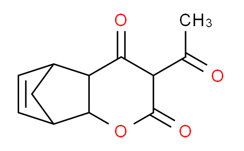 CAS No. 6283-52-9, 3-Acetyl-4a,5,8,8a-tetrahydro-2H-5,8-methanochromene-2,4(3H)-dione