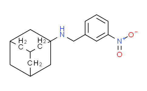 CAS No. 57304-72-0, N-(3-Nitrobenzyl)adamantan-1-amine