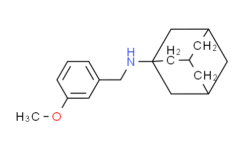 CAS No. 416891-29-7, N-(3-Methoxybenzyl)adamantan-1-amine
