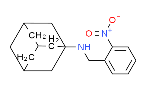 CAS No. 332108-14-2, N-(2-Nitrobenzyl)adamantan-1-amine