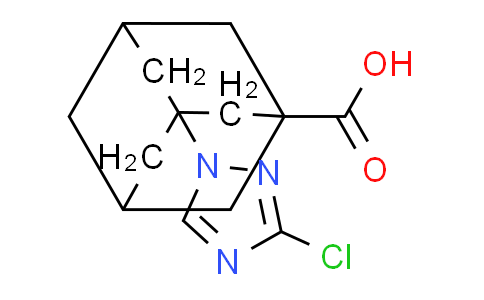 CAS No. 400869-55-8, 3-(3-Chloro-1H-1,2,4-triazol-1-yl)adamantane-1-carboxylic acid