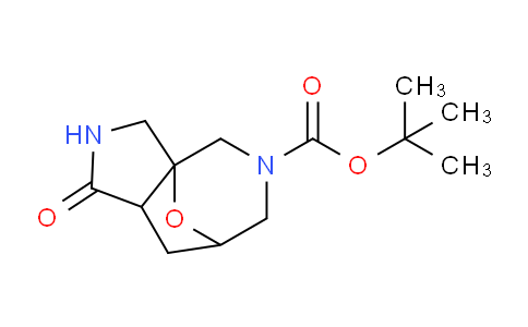 CAS No. 1251006-48-0, tert-butyl 4-oxo-11-oxa-3,9-diazatricyclo[5.3.1.01,5]undecane-9-carboxylate