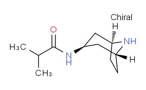 CAS No. 1633666-81-5, N-((1R,3s,5S)-8-azabicyclo[3.2.1]octan-3-yl)isobutyramide