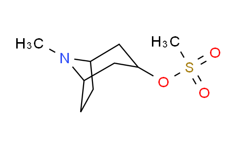 CAS No. 262444-61-1, 8-Azabicyclo[3.2.1]octan-3-ol, 8-methyl-, 3-methanesulfonate