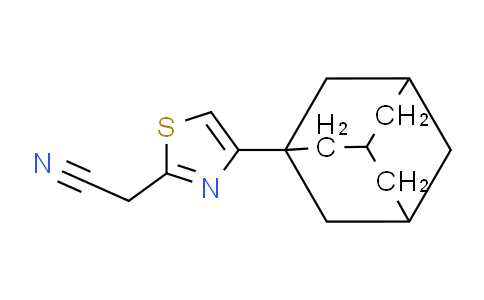 CAS No. 497933-44-5, [4-(1-Adamantyl)-1,3-thiazol-2-yl]acetonitrile