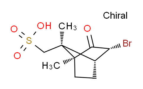 CAS No. 46472-20-2, ((1S,3R,4R,7S)-3-Bromo-1,7-dimethyl-2-oxobicyclo[2.2.1]heptan-7-yl)methanesulfonic acid
