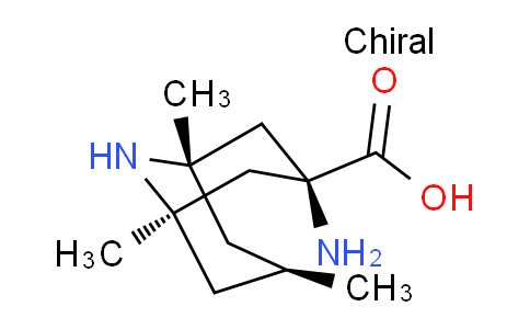 CAS No. 144254-29-5, (1R,3r,5S,7r)-3-Amino-1,5,7-trimethyl-9-azabicyclo[3.3.1]nonane-3-carboxylic acid