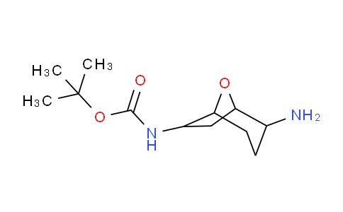 CAS No. 1380679-98-0, tert-Butyl (2-amino-8-oxabicyclo[3.2.1]octan-6-yl)carbamate