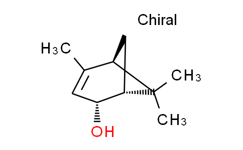 CAS No. 13040-03-4, (1R,2R,5R)-4,6,6-Trimethylbicyclo[3.1.1]hept-3-en-2-ol