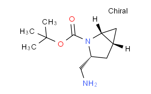 CAS No. 1638761-31-5, tert-butyl rel-(1R,3R,5R)-3-(aminomethyl)-2-azabicyclo[3.1.0]hexane-2-carboxylate