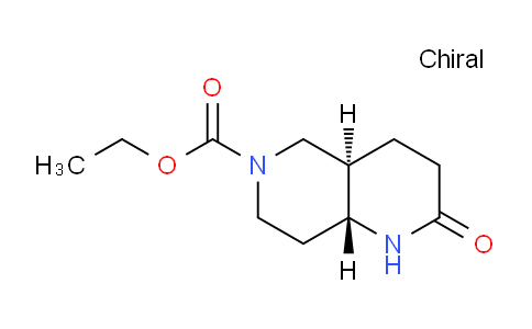 CAS No. 1644283-94-2, ethyl trans-2-oxo-1,3,4,4a,5,7,8,8a-octahydro-1,6-naphthyridine-6-carboxylate