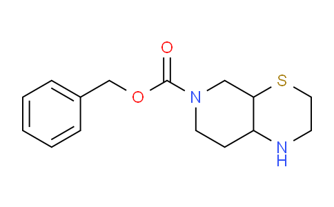 CAS No. 2306262-30-4, benzyl octahydro-1H-pyrido[3,4-b]thiomorpholine-6-carboxylate