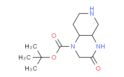 CAS No. 1258639-26-7, tert-butyl 3-oxo-decahydropyrido[3,4-b]pyrazine-1-carboxylate