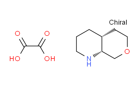 CAS No. 1807933-81-8, (4aR,8aR)-octahydro-1H-pyrano[3,4-b]pyridine; oxalic acid