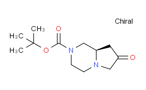 CAS No. 2166265-55-8, tert-butyl (8aR)-7-oxo-octahydropyrrolo[1,2-a]piperazine-2-carboxylate