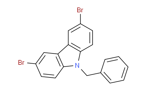 CAS No. 118599-27-2, 9-Benzyl-3,6-dibromocarbazole
