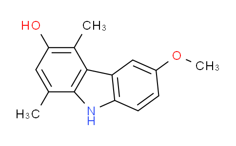 CAS No. 726181-22-2, 9H-Carbazol-3-ol, 6-methoxy-1,4-dimethyl-
