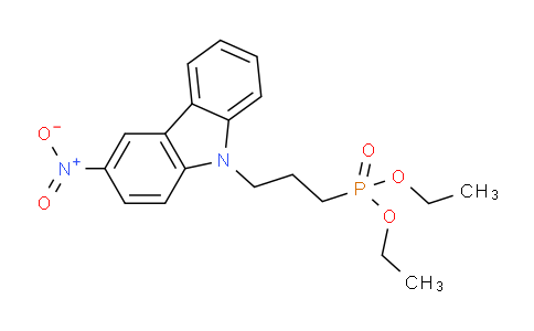 CAS No. 1240244-40-9, 9-(3-diethoxyphosphorylpropyl)-3-nitrocarbazole