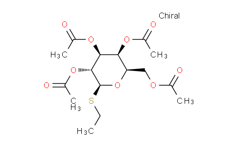 CAS No. 55722-49-1, Ethyl 2,3,4,6-tetra-O-acetyl-1-thio-b-D-galactopyranoside