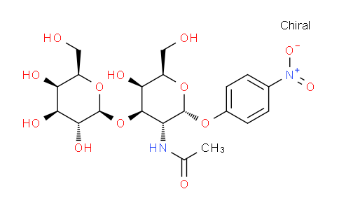 59837-14-8 | a-D-Galactopyranoside,4-nitrophenyl 2-(acetylamino)-2-deoxy-3-O-b-D-galactopyranosyl-