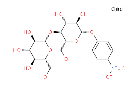 CAS No. 3482-57-3, b-D-Glucopyranoside, 4-nitrophenyl4-O-b-D-glucopyranosyl-