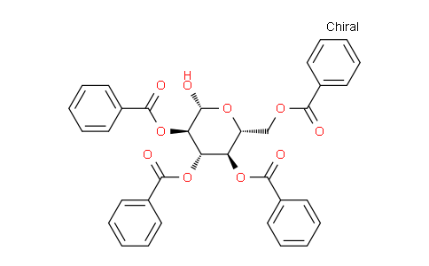 CAS No. 64768-20-3, b-D-Glucopyranose,2,3,4,6-tetrabenzoate