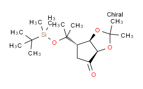MC753874 | 1638744-41-8 | (3aR,6S,6aR)-6-{2-[(tert-butyldimethylsilyl)oxy]propan-2-yl}-2,2-dimethyl-hexahydrocyclopenta[d][1,3]dioxol-4-one