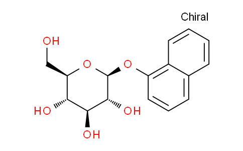 CAS No. 19939-82-3, (2R,3S,4S,5R,6S)-2-(hydroxymethyl)-6-(naphthalen-1-yloxy)tetrahydro-2H-pyran-3,4,5-triol