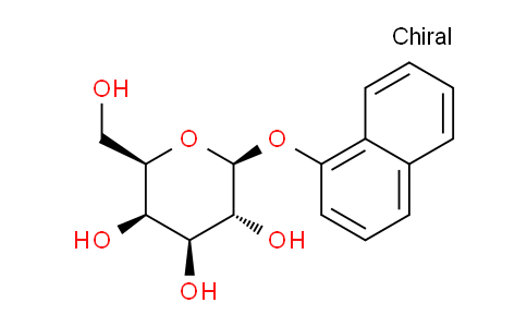 CAS No. 41335-32-4, (2R,3R,4S,5R,6S)-2-(hydroxymethyl)-6-(naphthalen-1-yloxy)tetrahydro-2H-pyran-3,4,5-triol