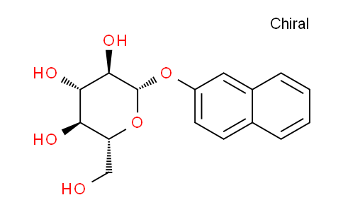 CAS No. 6044-30-0, (2R,3S,4S,5R,6S)-2-(hydroxymethyl)-6-(naphthalen-2-yloxy)tetrahydro-2H-pyran-3,4,5-triol