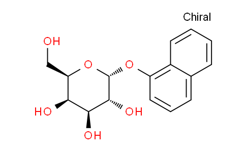 CAS No. 65174-63-2, (2R,3R,4S,5R,6R)-2-(hydroxymethyl)-6-(naphthalen-1-yloxy)tetrahydro-2H-pyran-3,4,5-triol