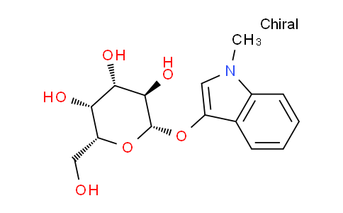 CAS No. 207598-26-3, (2R,3R,4S,5R,6S)-2-(Hydroxymethyl)-6-((1-methyl-1H-indol-3-yl)oxy)tetrahydro-2H-pyran-3,4,5-triol