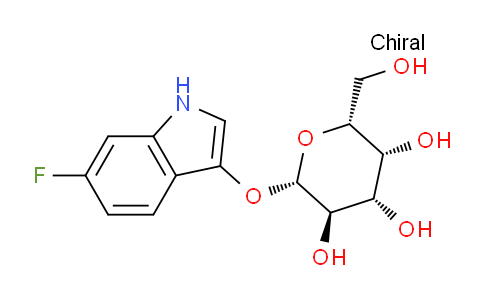 CAS No. 207727-11-5, (2S,3R,4S,5R,6R)-2-((6-Fluoro-1H-indol-3-yl)oxy)-6-(hydroxymethyl)tetrahydro-2H-pyran-3,4,5-triol