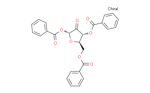 CAS No. 157037-56-4, (2R,4R,5R)-5-((Benzoyloxy)methyl)-3-oxotetrahydrofuran-2,4-diyl dibenzoate