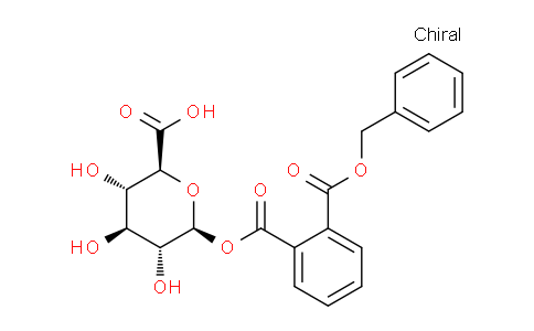 CAS No. 102674-29-3, (2S,3S,4S,5R,6S)-6-((2-((benzyloxy)carbonyl)benzoyl)oxy)-3,4,5-trihydroxytetrahydro-2H-pyran-2-carboxylic acid