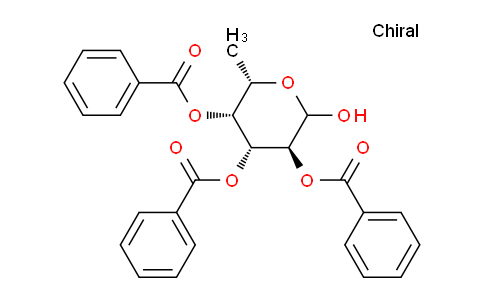 CAS No. 485821-70-3, 2,3,4-Tri-O-benzoyl-L-fucopyranose