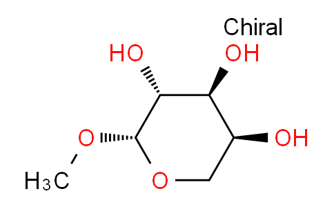 CAS No. 1825-00-9, (2S,3R,4S,5S)-2-Methoxytetrahydro-2H-pyran-3,4,5-triol