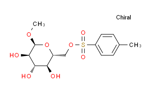CAS No. 6619-09-6, ((2R,3S,4S,5R,6S)-3,4,5-trihydroxy-6-methoxytetrahydro-2H-pyran-2-yl)methyl 4-methylbenzenesulfonate
