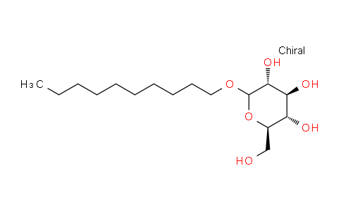 CAS No. 68515-73-1, (3R,4S,5S,6R)-2-(Decyloxy)-6-(hydroxymethyl)-tetrahydro-2H-Pyran-3,4,5-triol