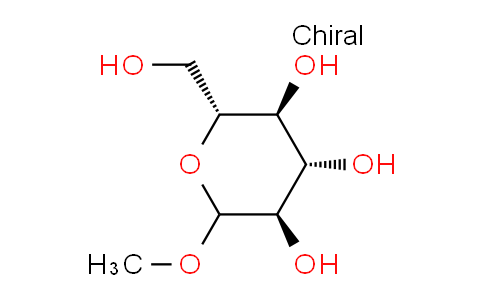 CAS No. 3149-68-6, (2R,3S,4S,5R)-2-(hydroxymethyl)-6-methoxytetrahydro-2H-pyran-3,4,5-triol