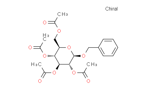 CAS No. 10343-13-2, (2R,3R,4S,5R,6R)-2-(acetoxymethyl)-6-(benzyloxy)tetrahydro-2H-pyran-3,4,5-triyl triacetate