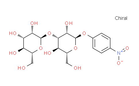 CAS No. 93979-06-7, (2R,3S,4S,5S,6R)-2-(((2R,3R,4S,5S,6R)-3,5-dihydroxy-2-(hydroxymethyl)-6-(4-nitrophenoxy)tetrahydro-2H-pyran-4-yl)oxy)-6-(hydroxymethyl)tetrahydro-2H-pyran-3,4,5-triol