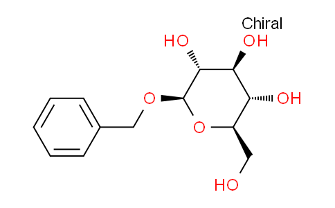CAS No. 4304-12-5, (2R,3R,4S,5S,6R)-2-(benzyloxy)-6-(hydroxymethyl)tetrahydro-2H-pyran-3,4,5-triol